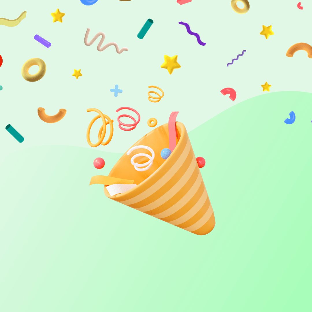 A mockup of an envited event inviting you to a birthday party